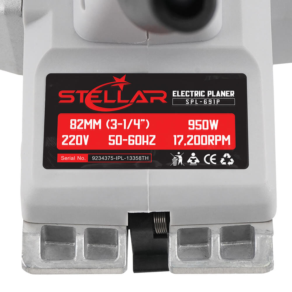 กบไสไม้ไฟฟ้า STELLAR รุ่น SPL-691P 950 วัตต์